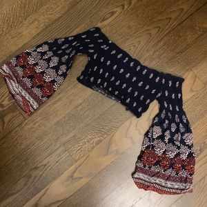 LF bell sleeve crop top